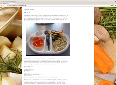 Bildschirmfoto des Blogs NeverSeconds